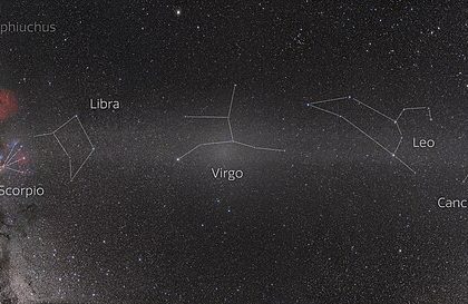 night sky astronomy (foto: NOIRLab/NSF/AURA/ P. Horálek (Institute of Physics in Opava), T. Slovinský / CC BY 4.0, Wikimedia Commons)