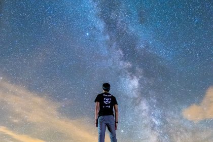 milky way galaxy (foto: Benh LIEU SONG (Flickr) / CC BY-SA 4.0, Wikimedia Commons)
