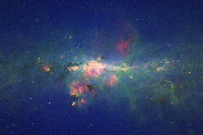 milky way galaxy (foto: NASA/JPL-Caltech / Public domain, Wikimedia Commons)