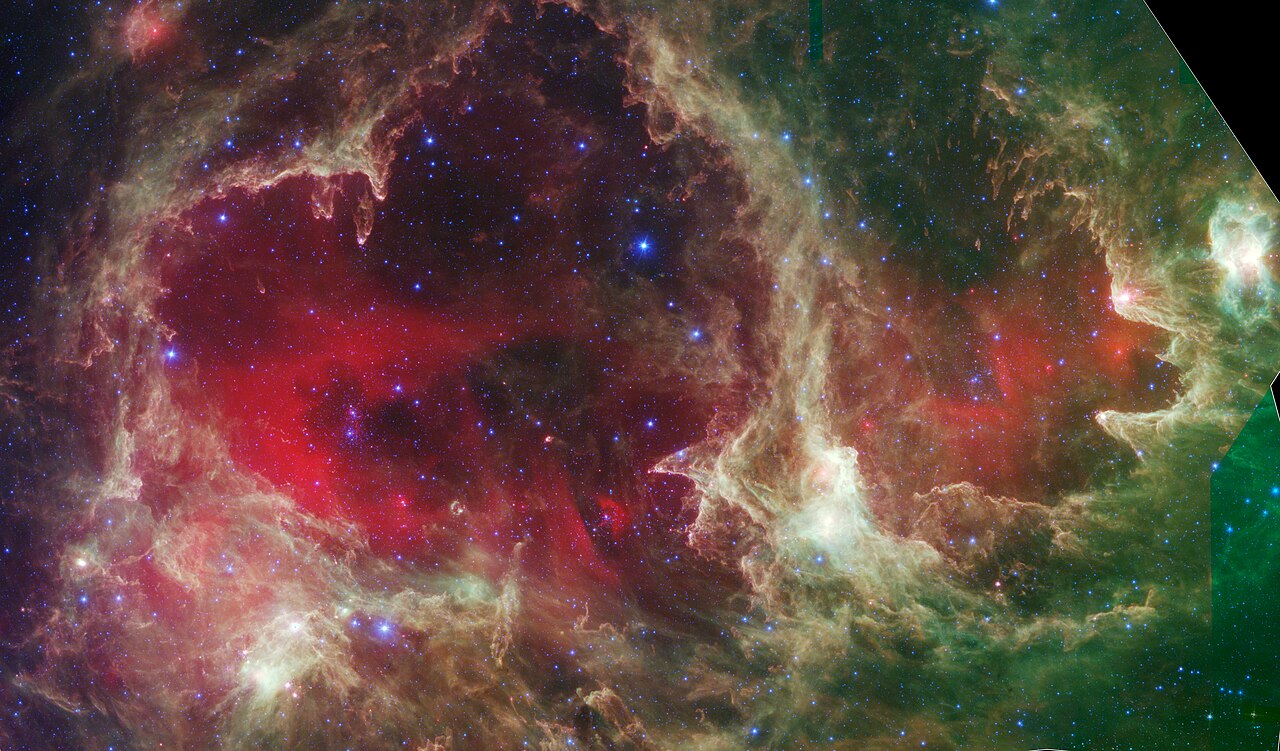 cosmic space stars (foto: NASA/JPL-Caltech / Public domain, Wikimedia Commons)
