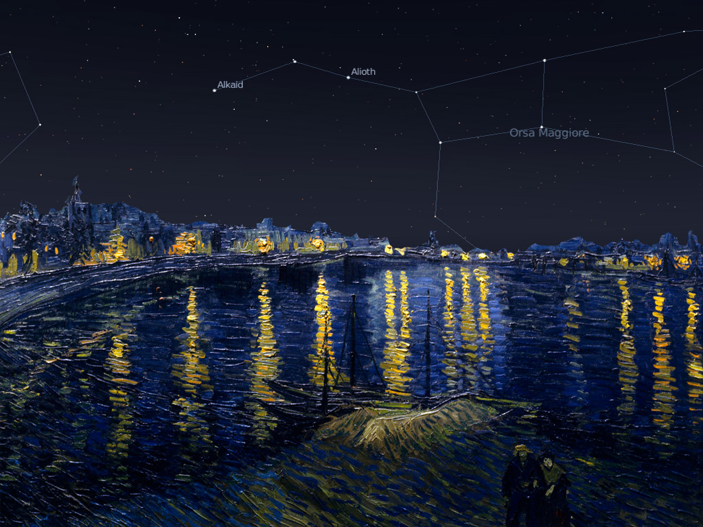 starry night sky (foto: Davide Mauro / CC BY-SA 4.0, Wikimedia Commons)