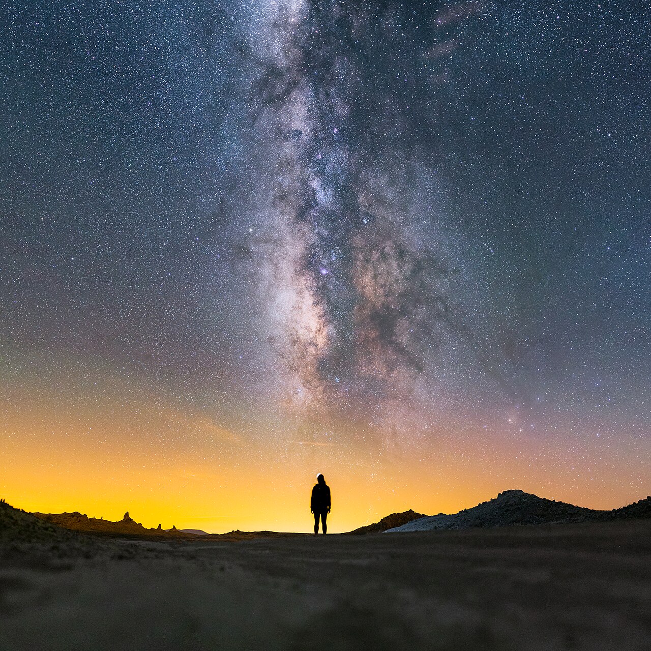 milky way galaxy (foto: Ian Norman (http://www.lonelyspeck.com) / CC BY-SA 2.0, Wikimedia Commons)