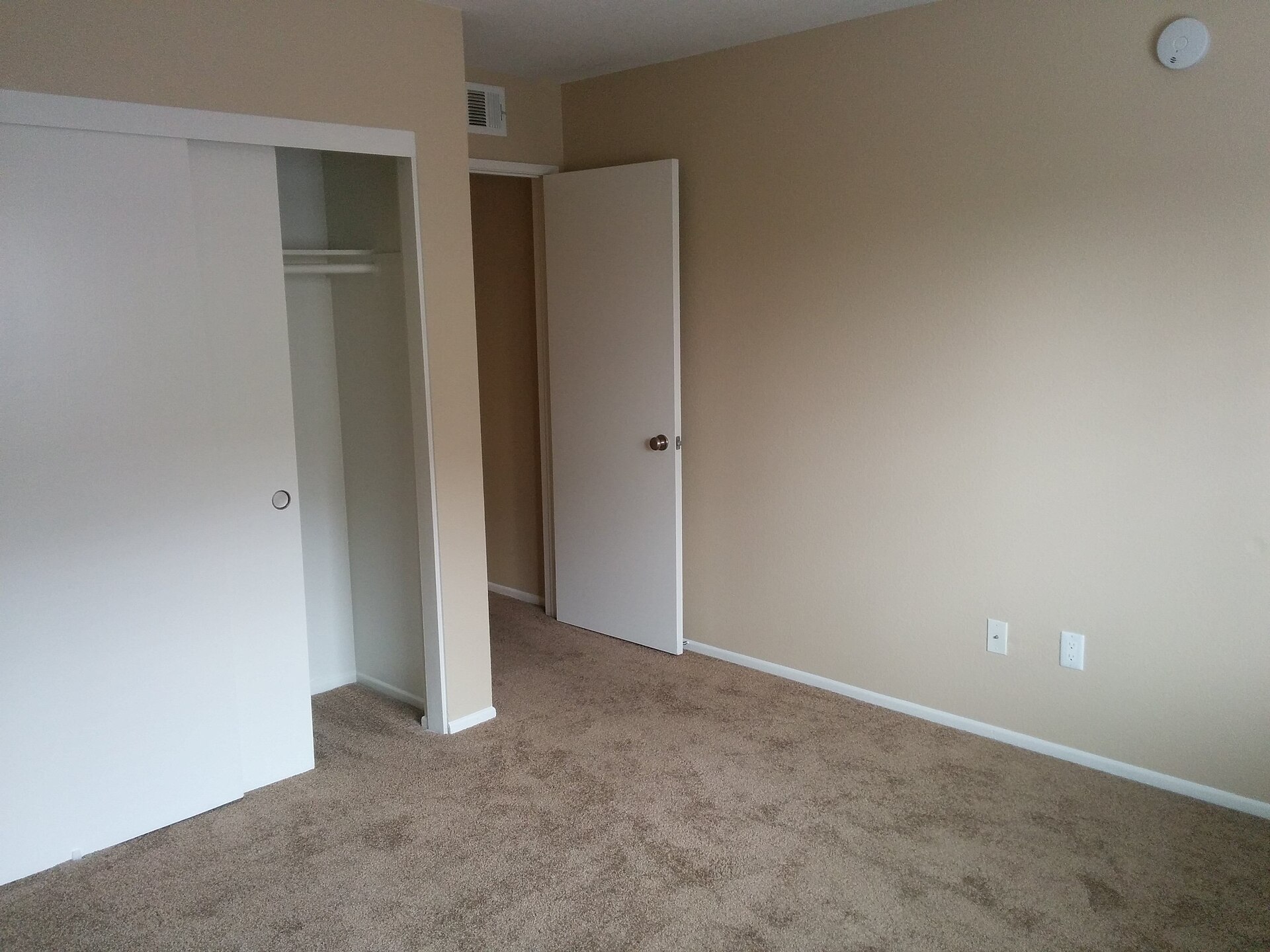 empty room window