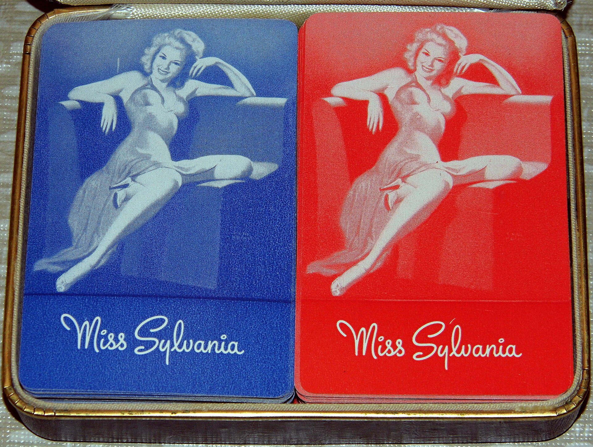 vintage playing cards