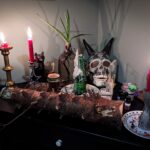 home altar candle