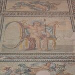 zodiac wheel mosaic