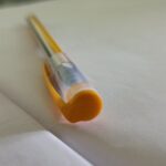 open notebook pen